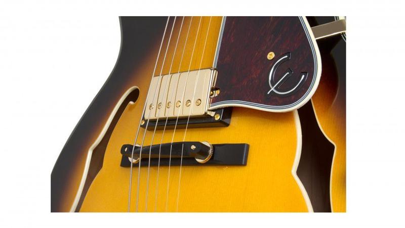 Epiphone EMPEROR Ⅱ Joe pass Epiphone Guitarra elétrica Joe Pass Emperor II Archtop, natural